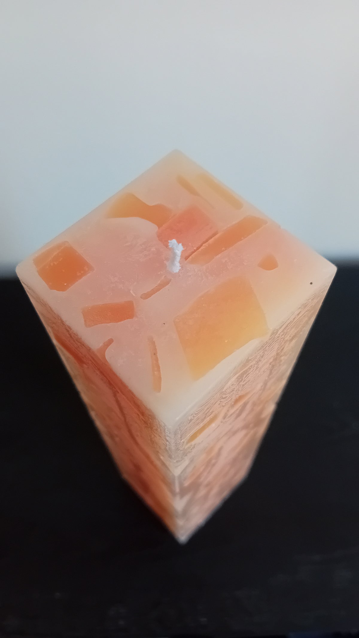 Handgemaakte Terrazzo Mosaic Candle Square