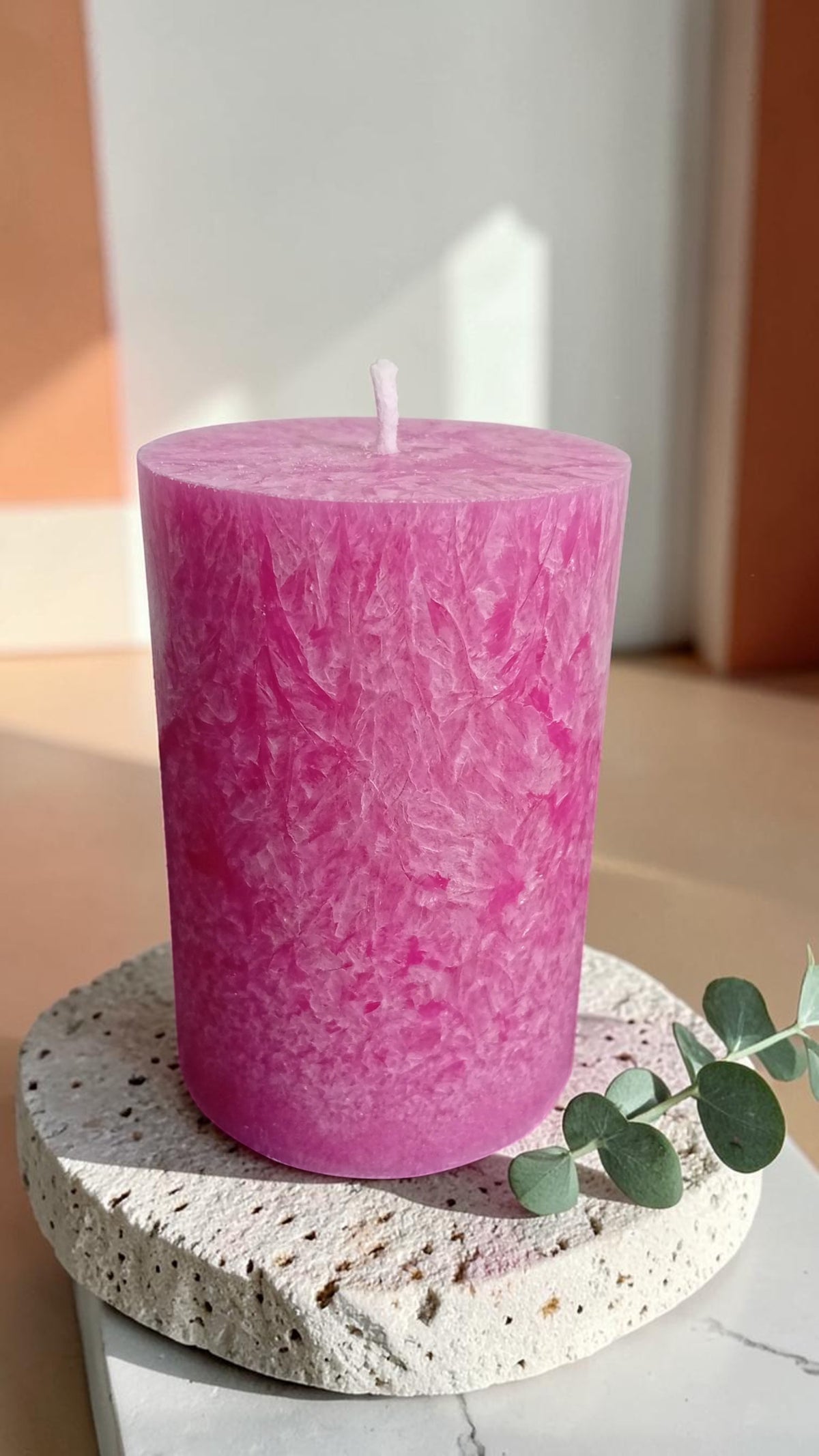 Handgemaakte Satin Ice Kaars