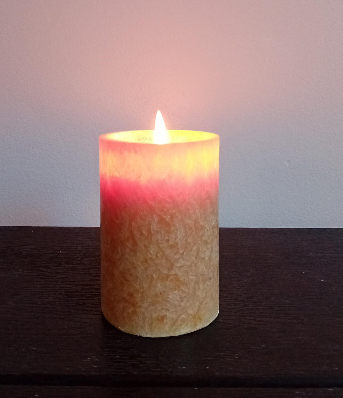 Handgemaakte Satin Ice Kaars