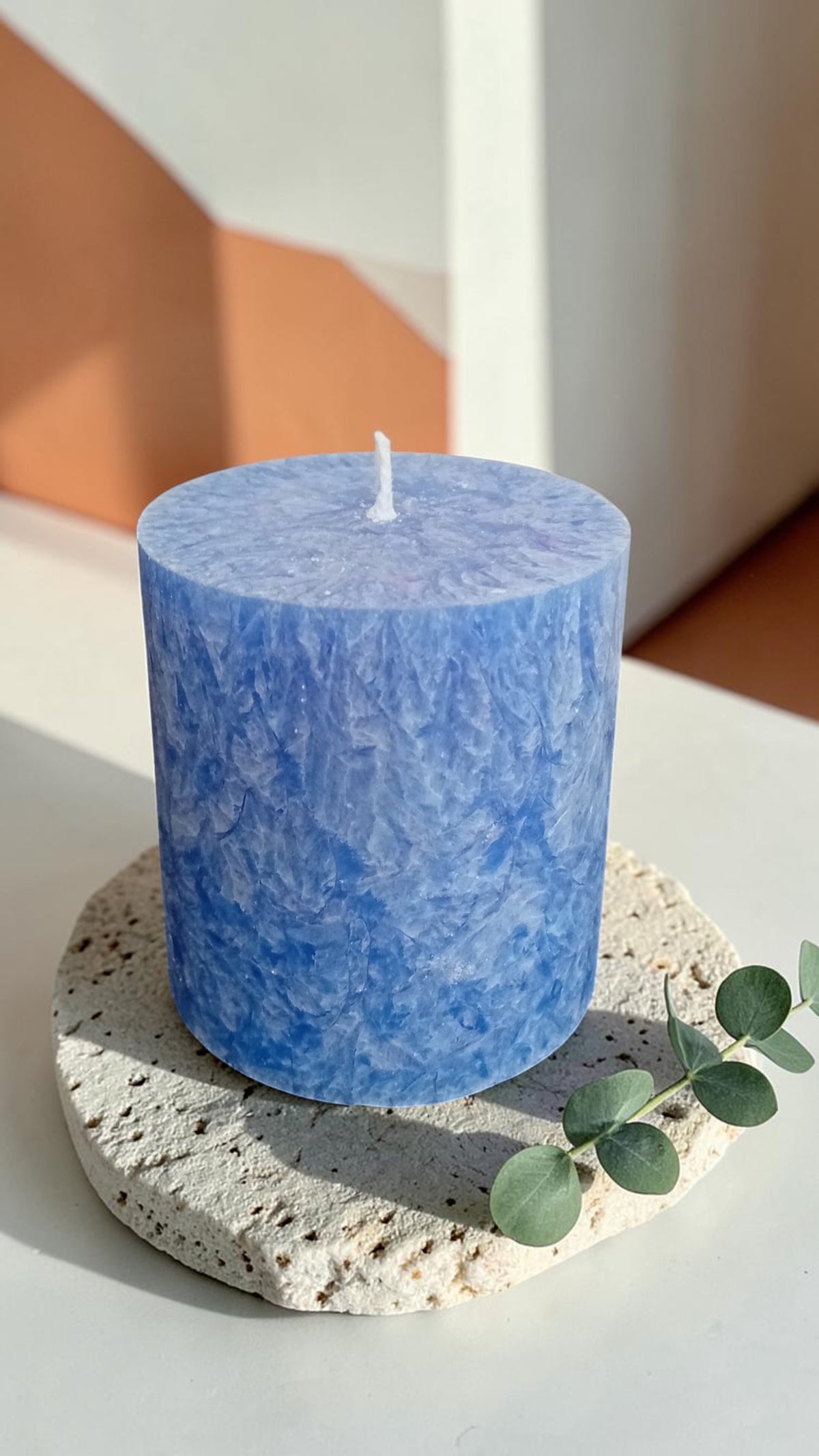 Handgemaakte Satin Ice Kaars