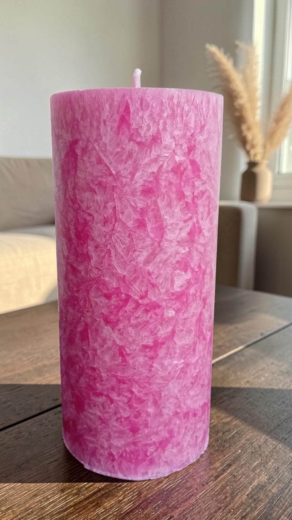 Handgemaakte Satin Ice Kaars