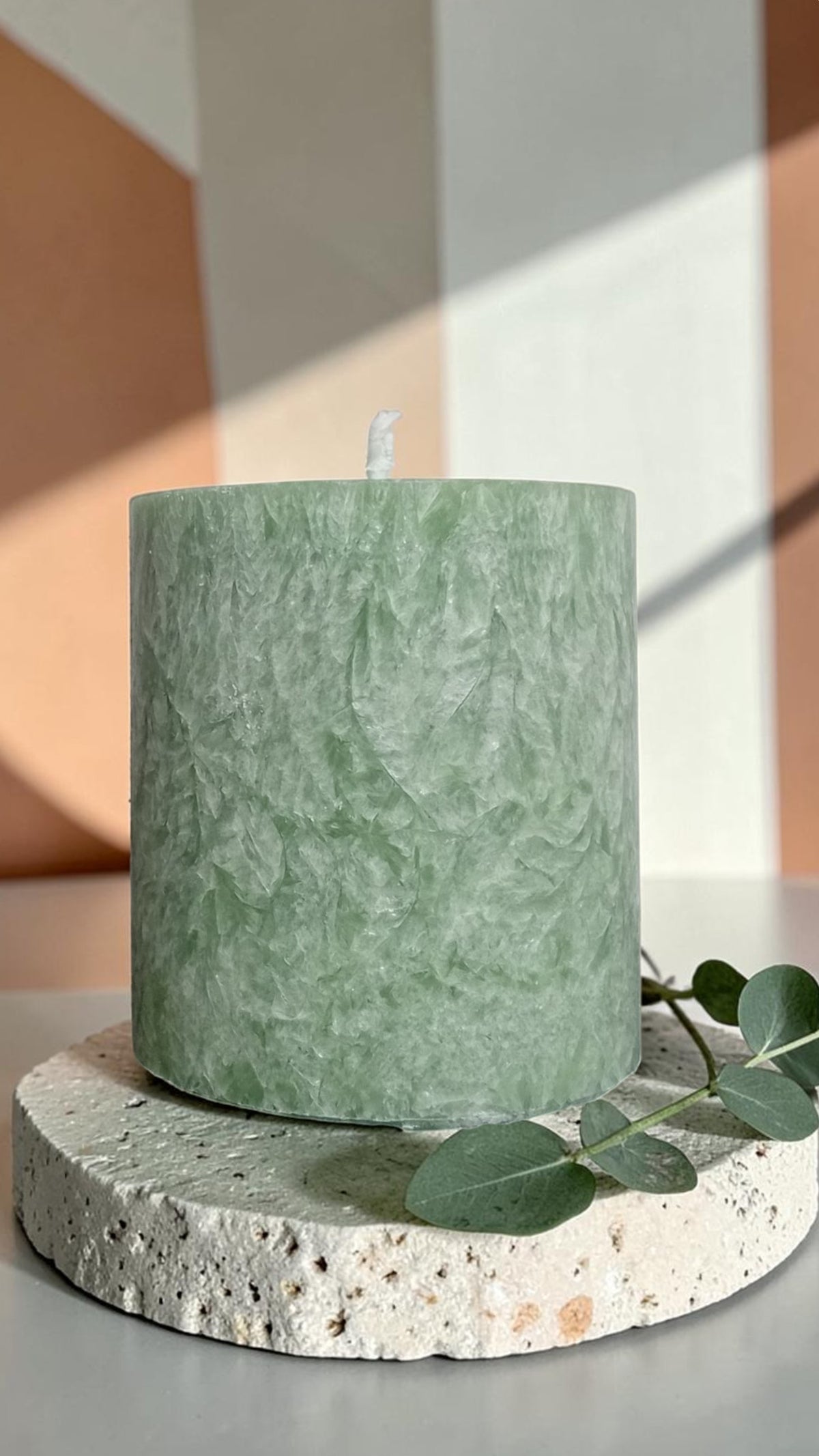 Handgemaakte Satin Ice Kaars
