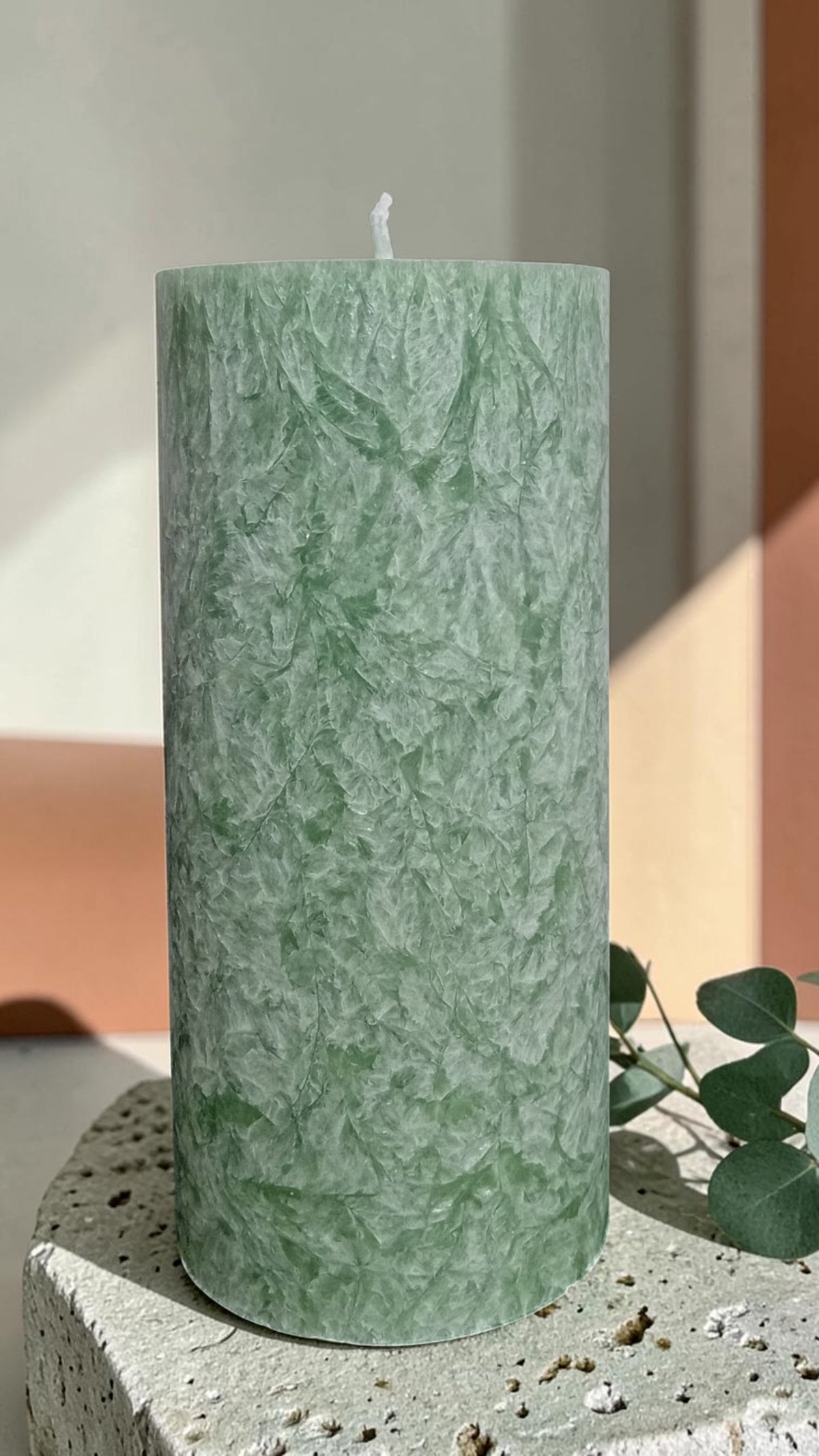 Handgemaakte Satin Ice Kaars