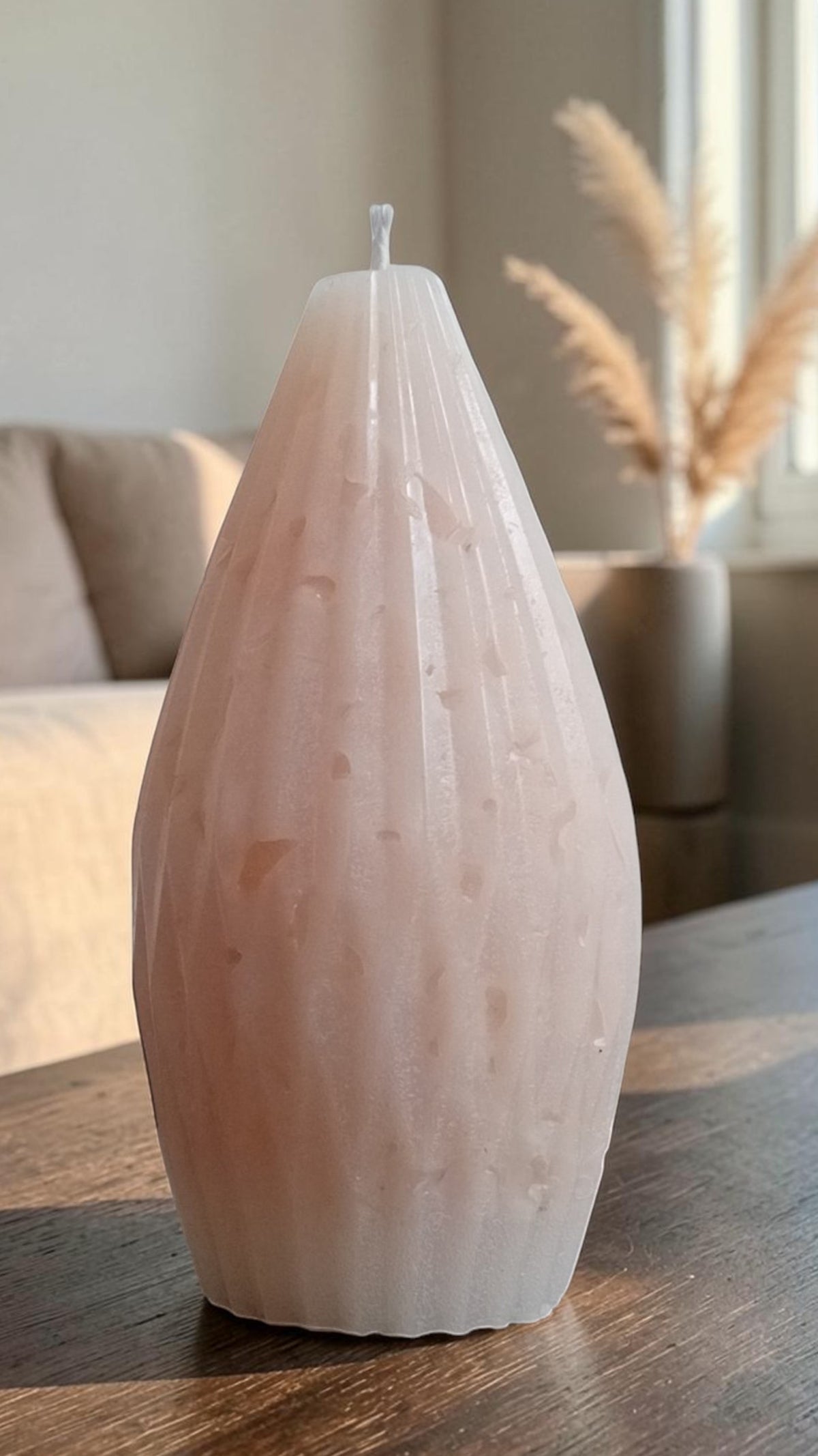 Handgemaakte Terrazzo Mosaic Candle Raindrop Big