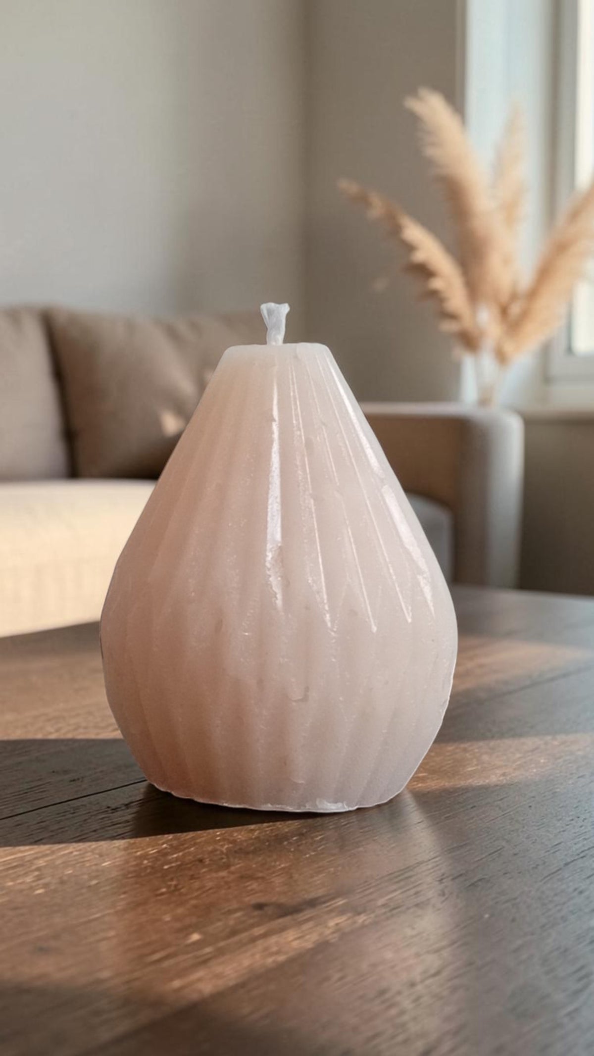 Handgemaakte Terrazzo Mosaic Candle Raindrop Small