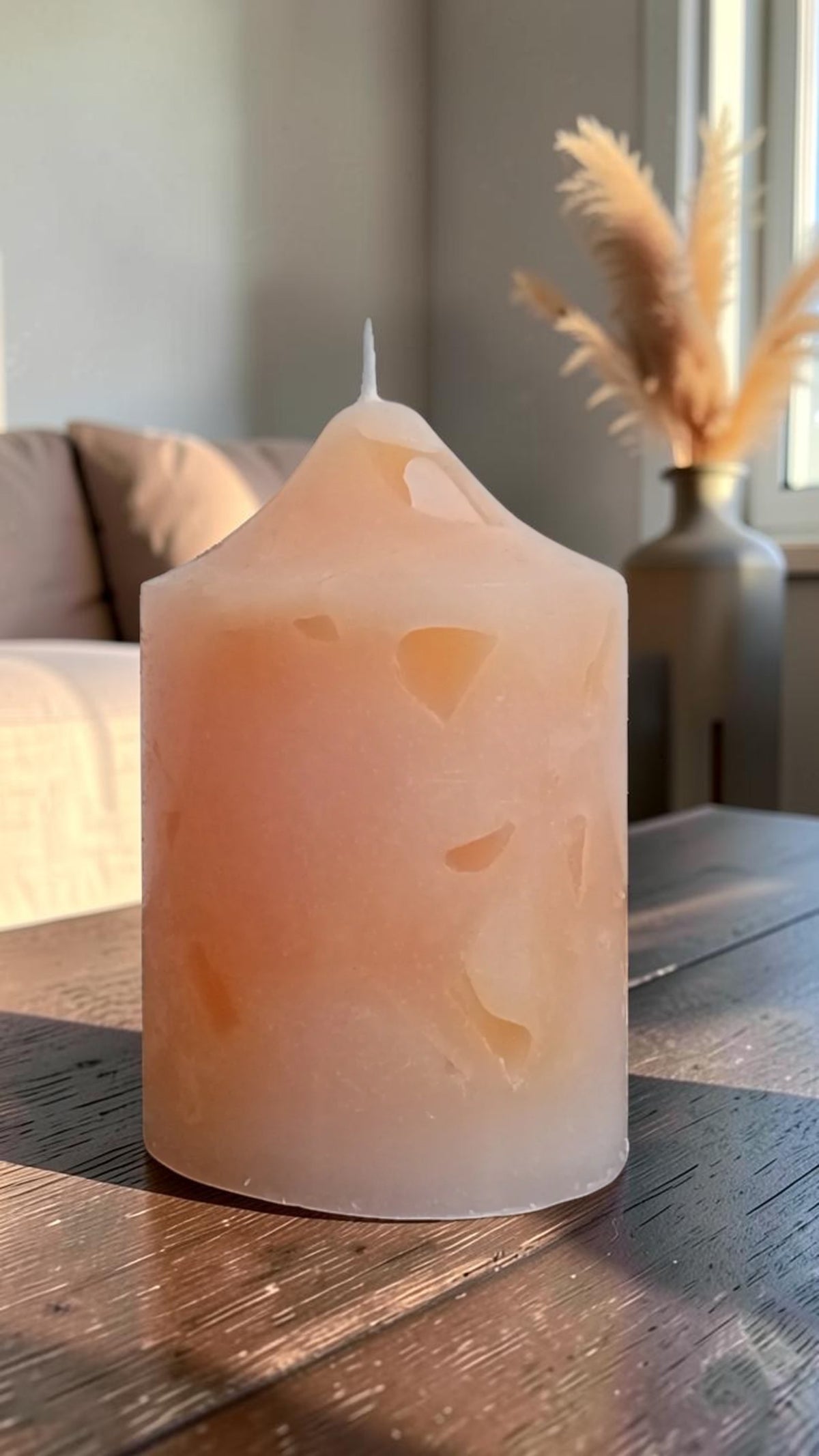 Handmade Terrazzo Mosaic Candle Small