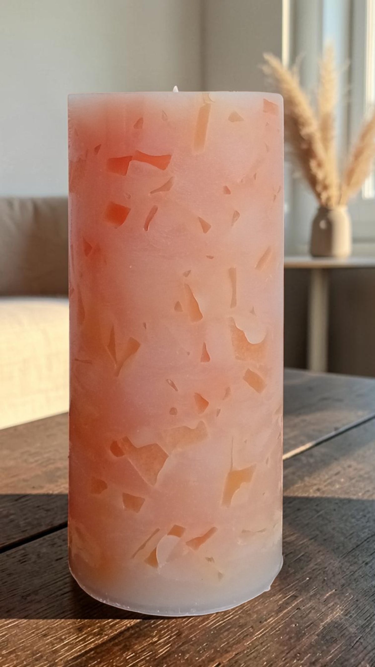 Handmade Terrazzo Mosaic Candle 
