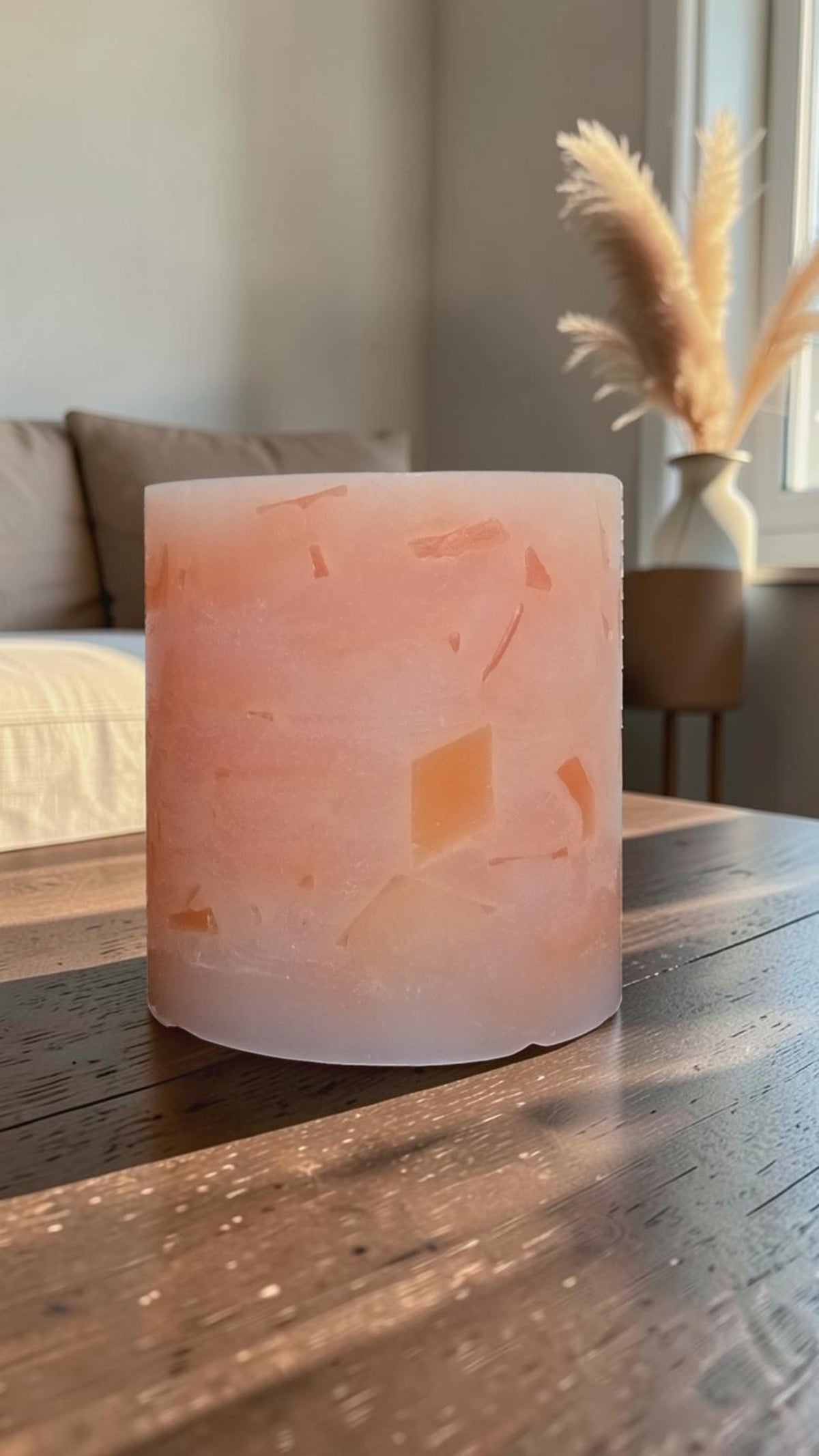 Handmade Terrazzo Mosaic Candle 