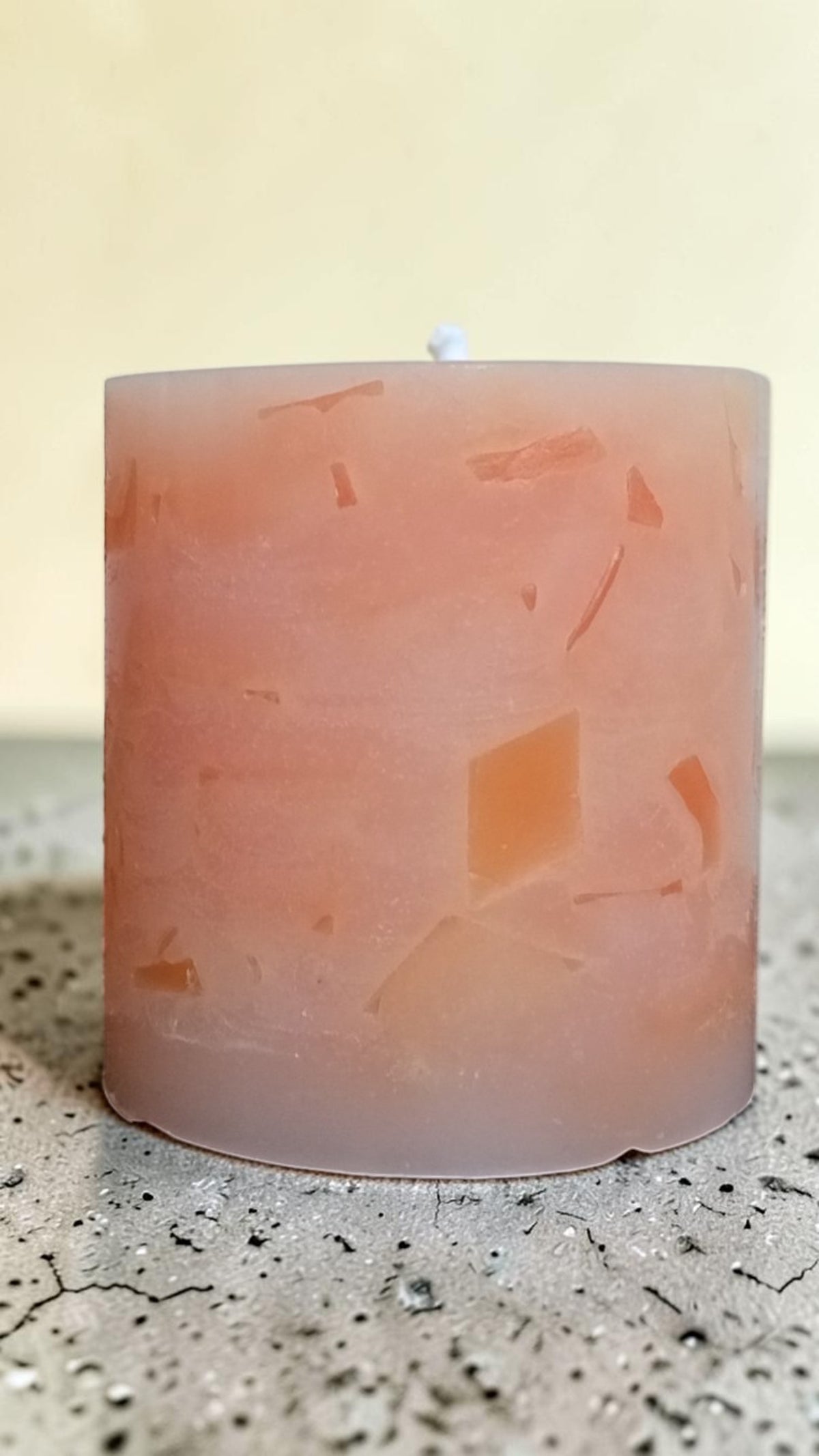 Handmade Terrazzo Mosaic Candle 