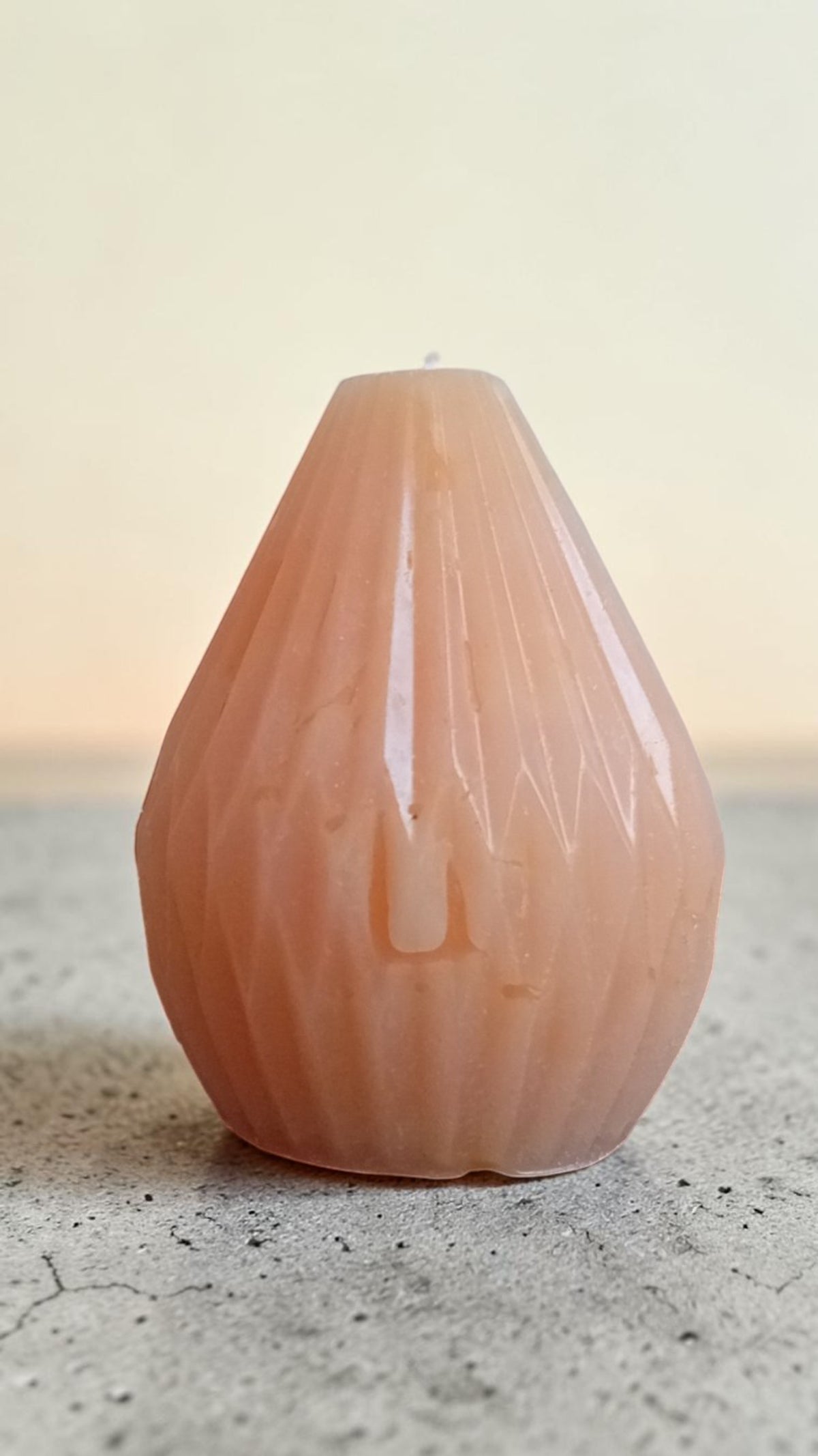 Handgemaakte Terrazzo Mosaic Candle Raindrop Small
