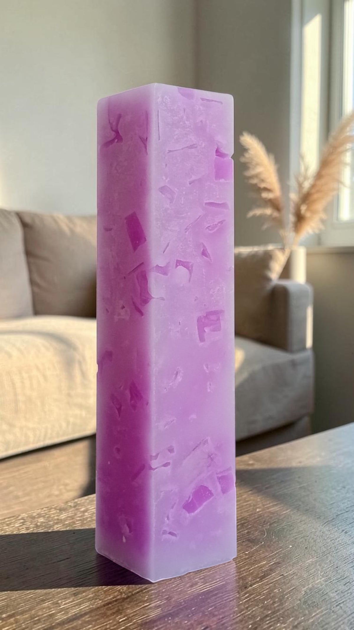 Terrazzo Mosaic Candle Squarre