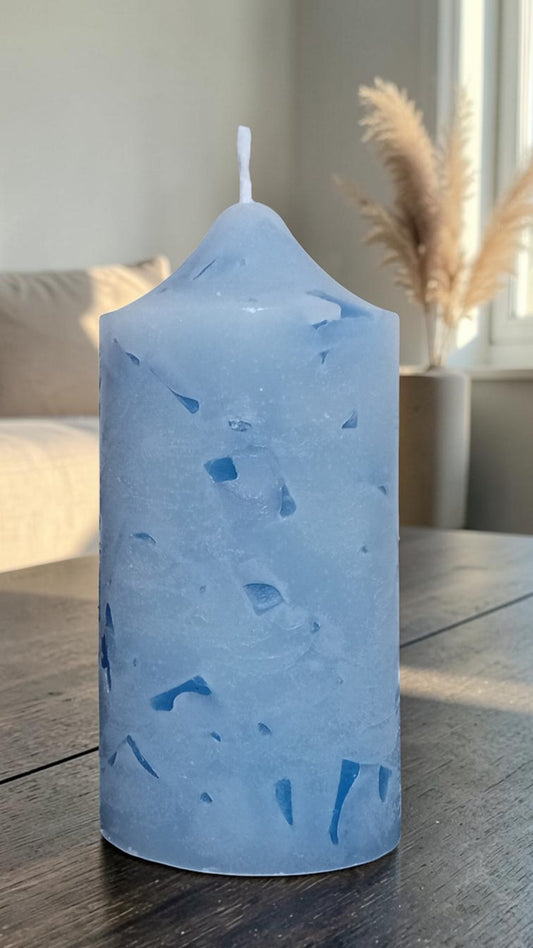 Handmade Terrazzo Mosaic Candle Small