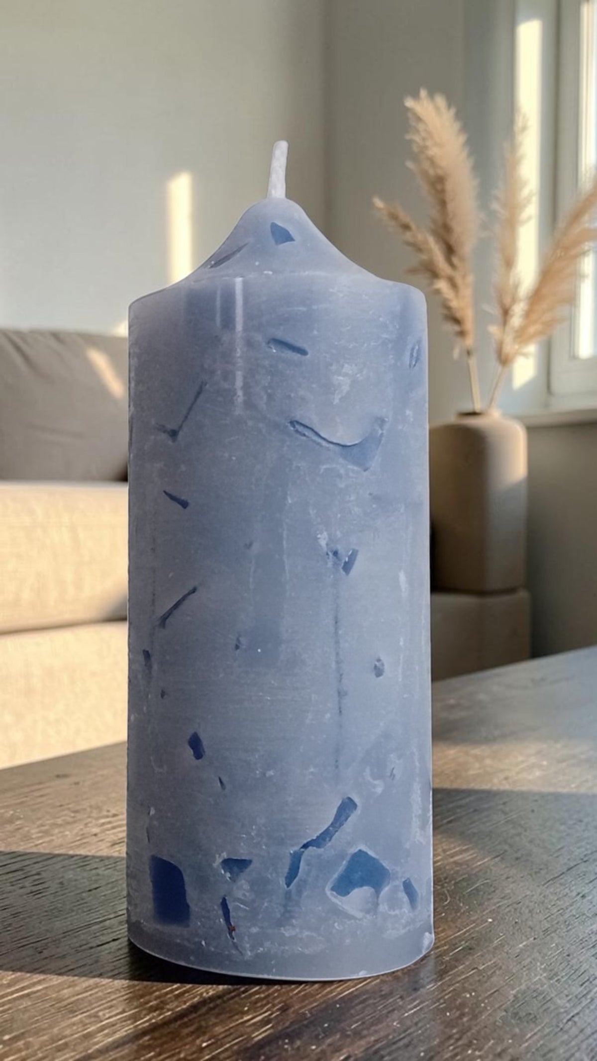 Handmade Terrazzo Mosaic Candle Small