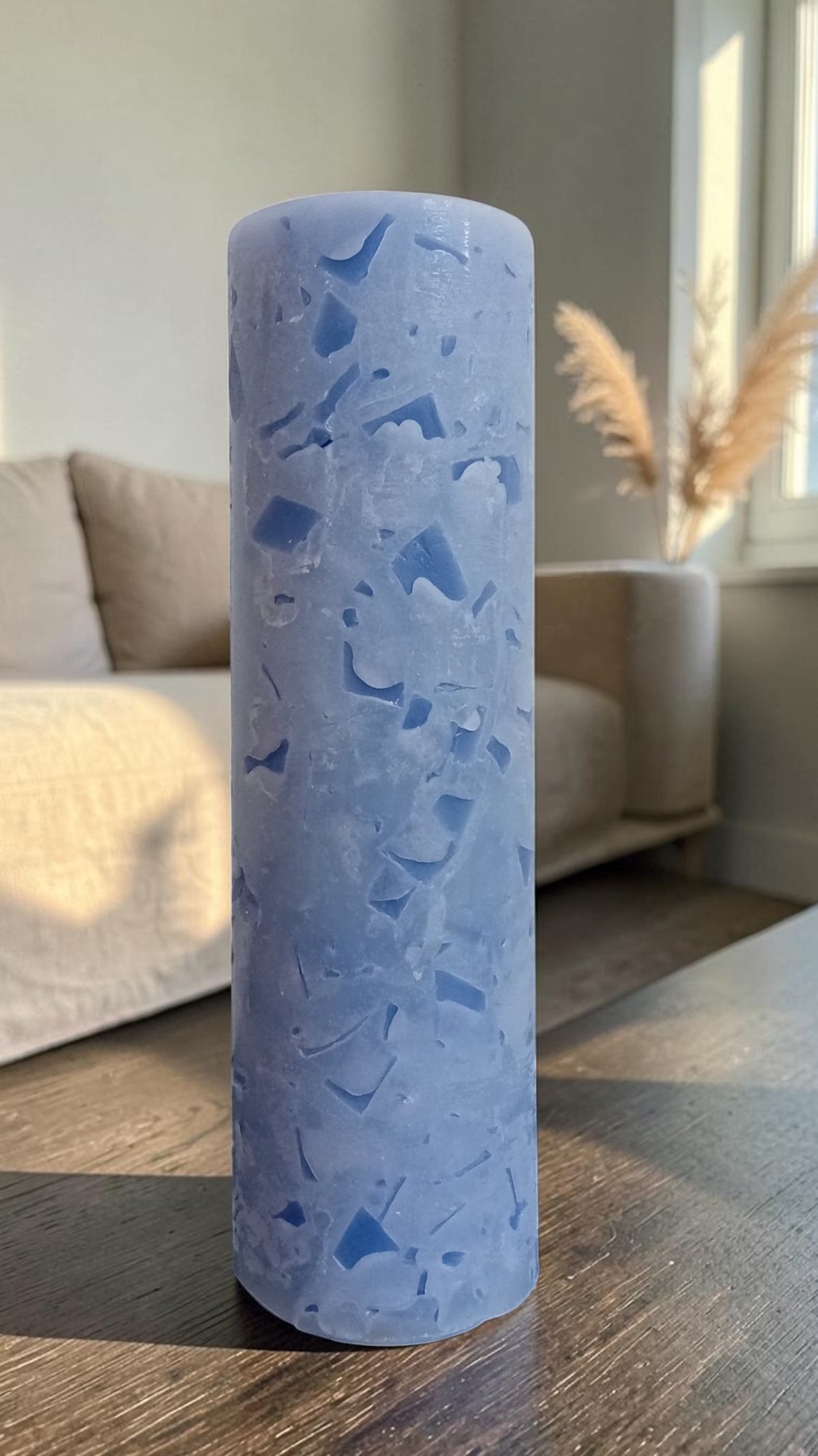 Terrazzo Mosaic Ocean Candle 22cm
