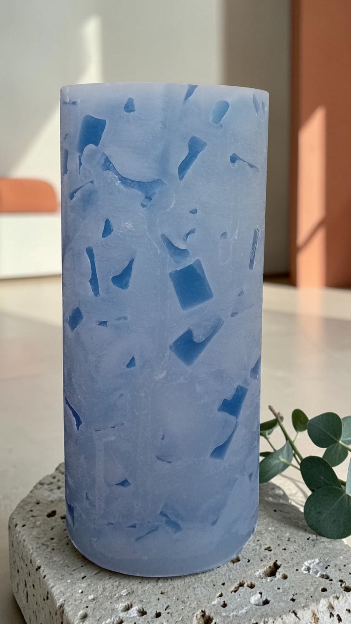 Handmade Terrazzo Mosaic Candle 