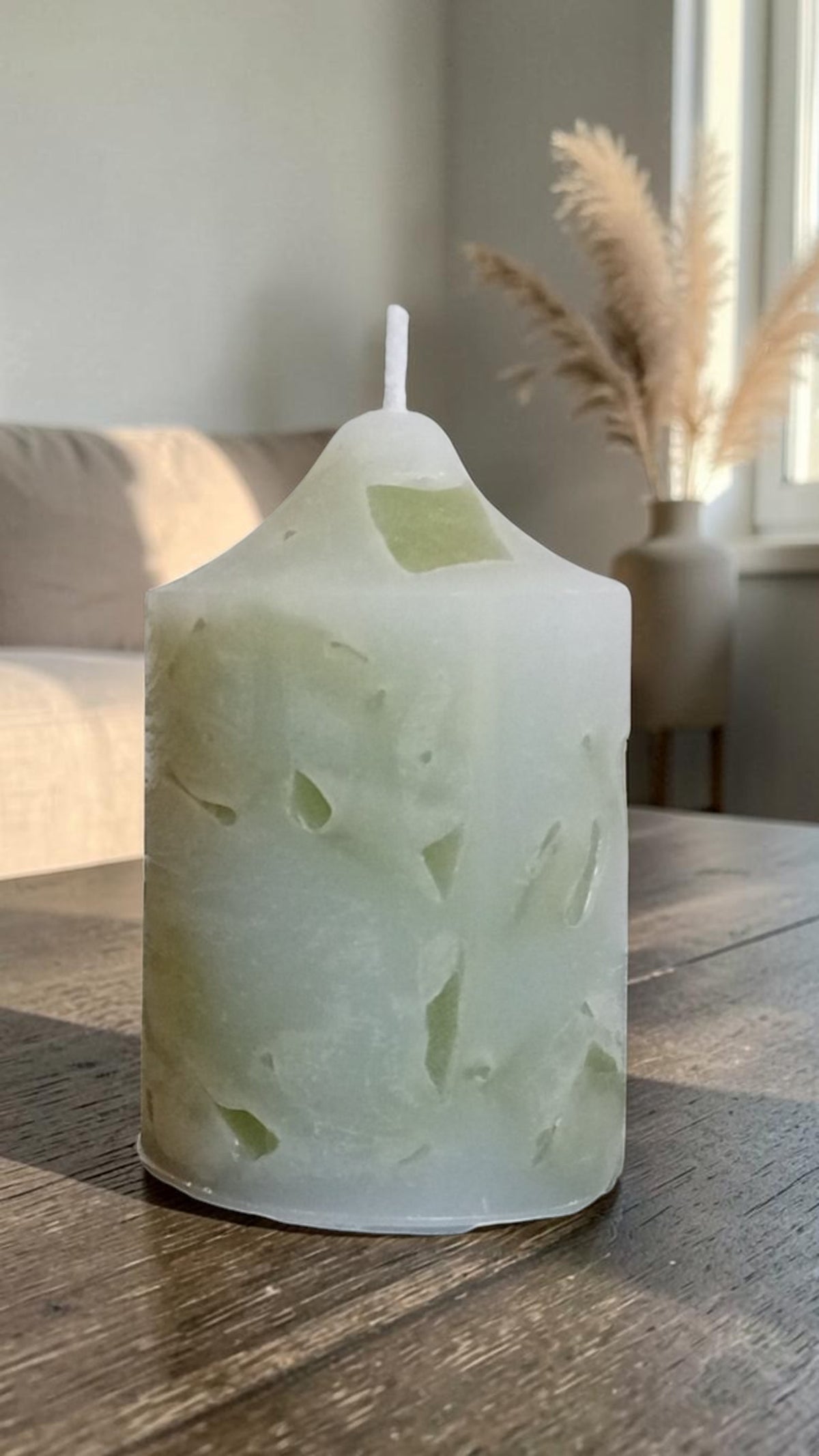 Handmade Terrazzo Mosaic Candle Small