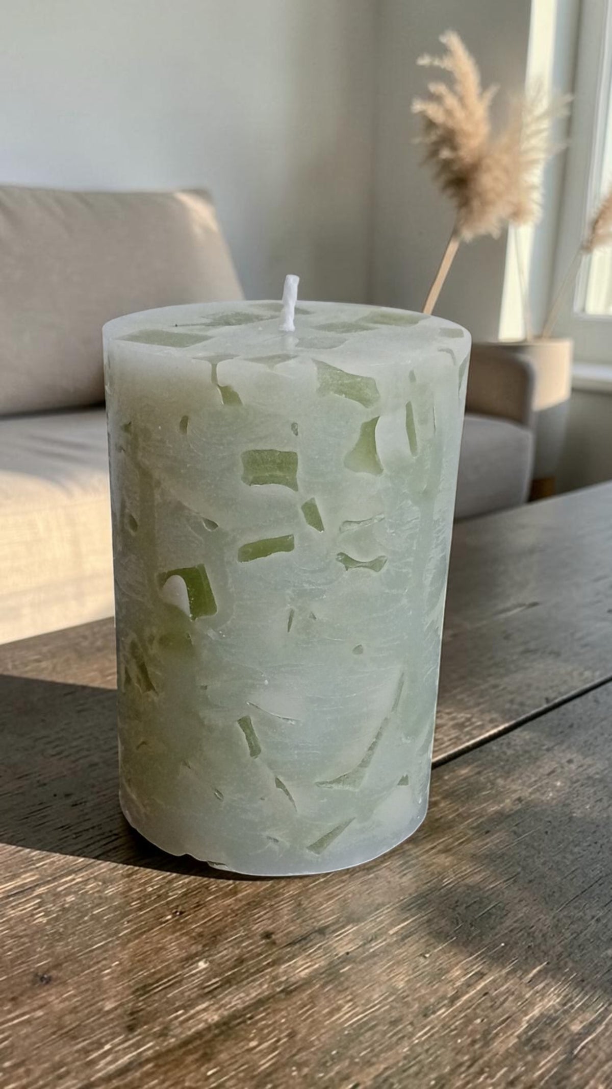 Handmade Terrazzo Mosaic Candle 
