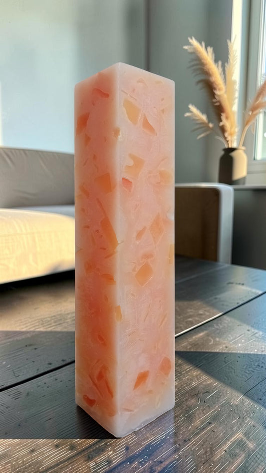 Terrazzo Mosaic Candle Squarre